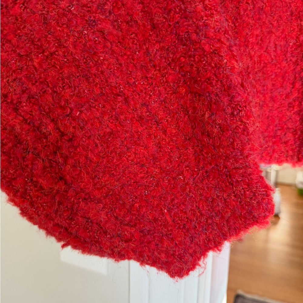 VRL GRL Elsie Knit Cardigan in Chili - Picture 8 of 10